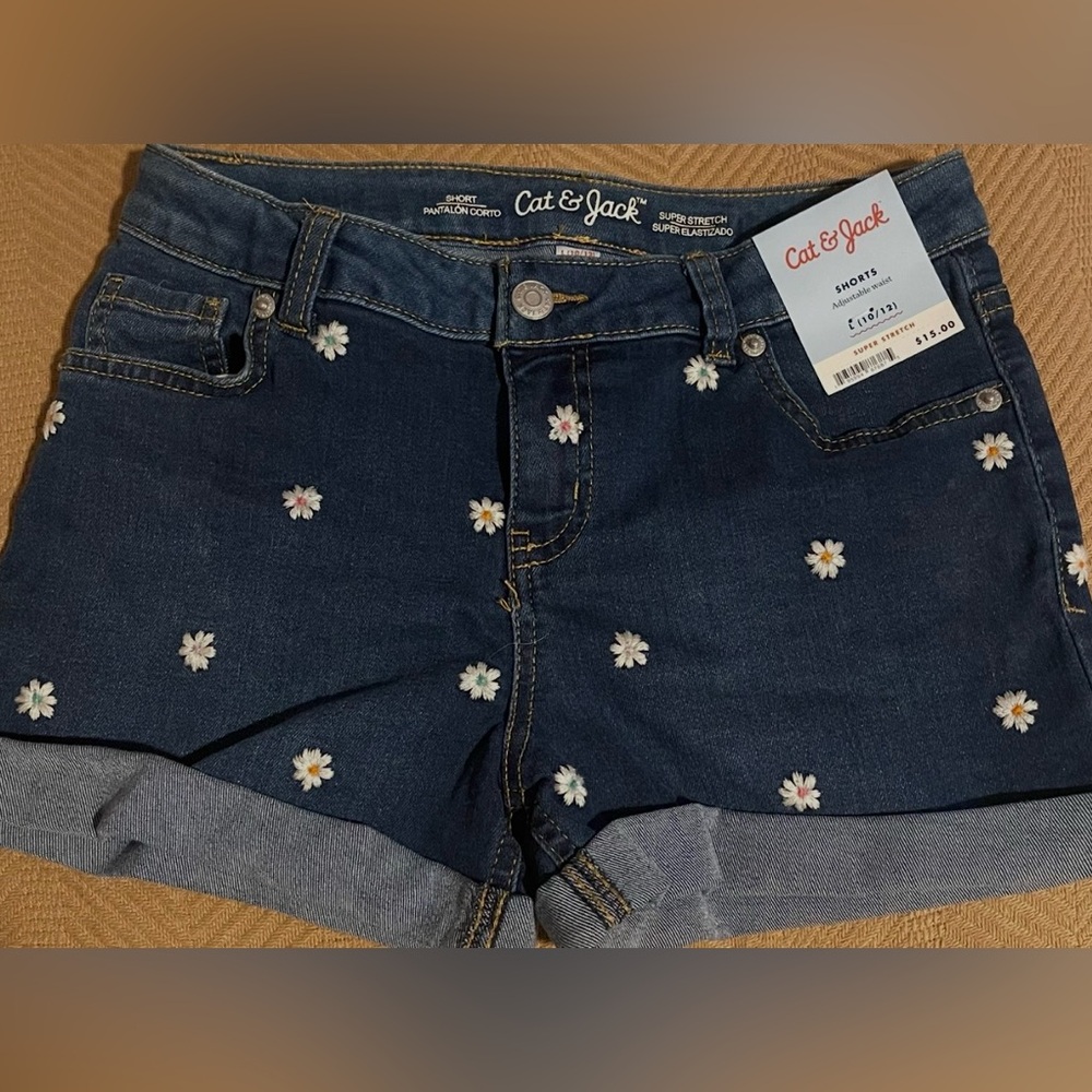 Bundle of Cat & Jack Navy Denim Daisy and 14pcs bikini underwear